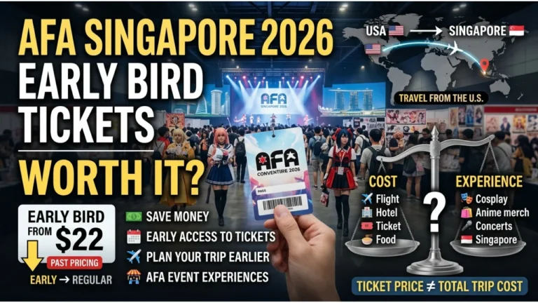 AFA Singapore 2026 Early Bird Tickets Prices, Benefits & Is It Worth It