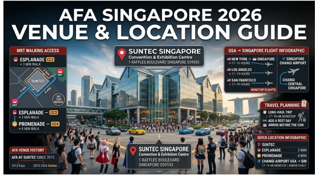 AFA Singapore 2026 Venue and Location