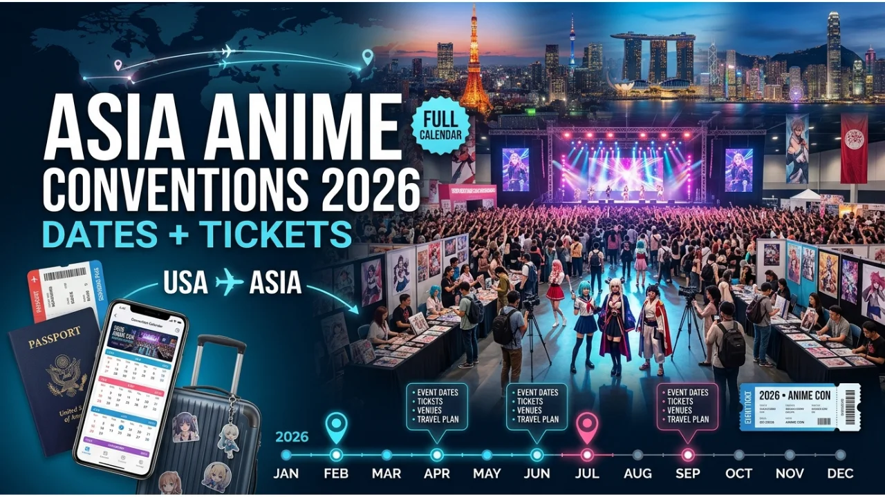 Asia Anime Convention Calendar 2026 Every Event, Date & Ticket Guide