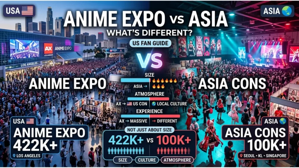 Asia Anime Conventions vs. Anime Expo What US Fans Should Know