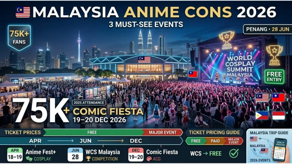 Best Anime Conventions in Malaysia 2026