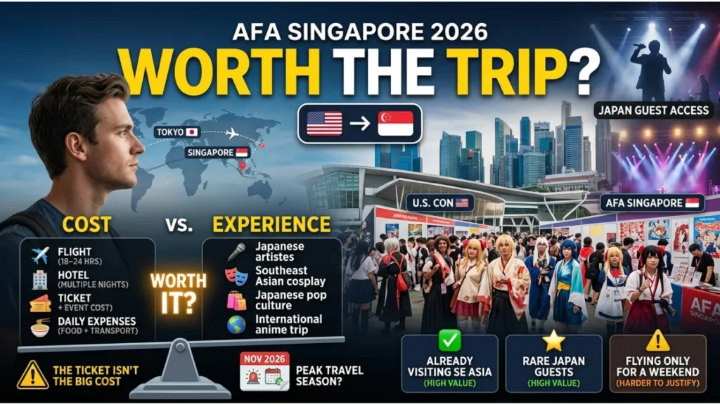 Is AFA Singapore 2026 Worth It for U.S. Fans
