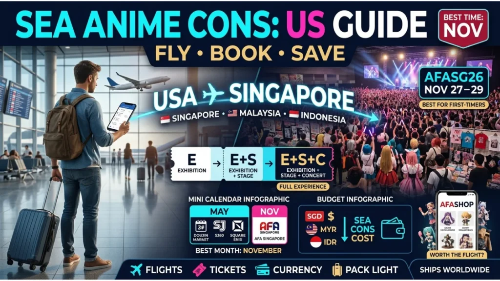 Tips for US Fans Attending Anime Conventions in Southeast Asia
