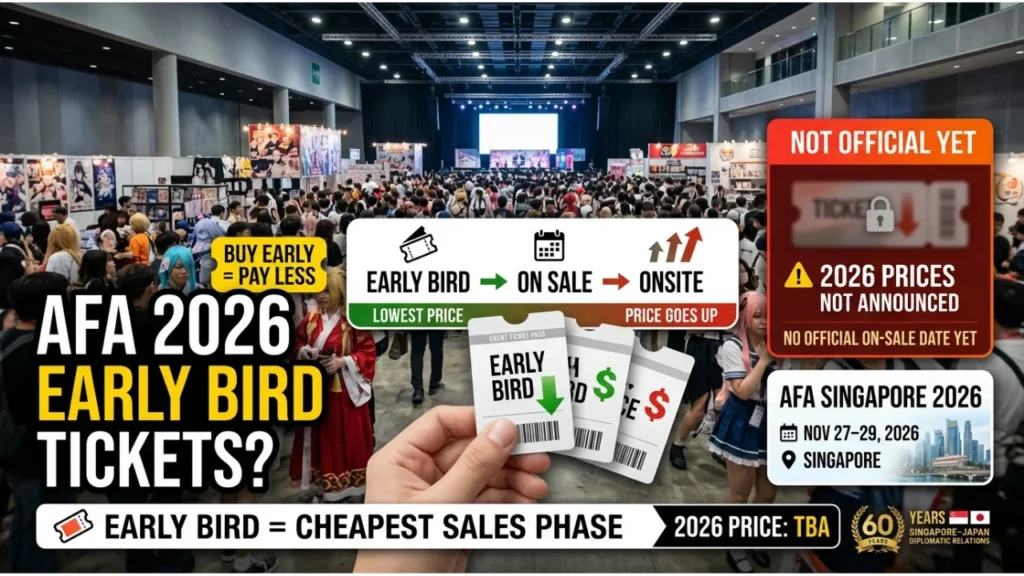 What Are AFA Singapore 2026 Early Bird Tickets