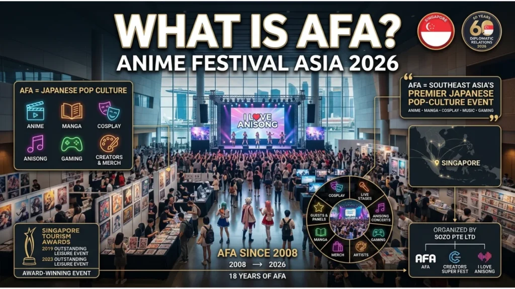 What Is AFA Singapore 2026 (Anime Festival Asia Explained)