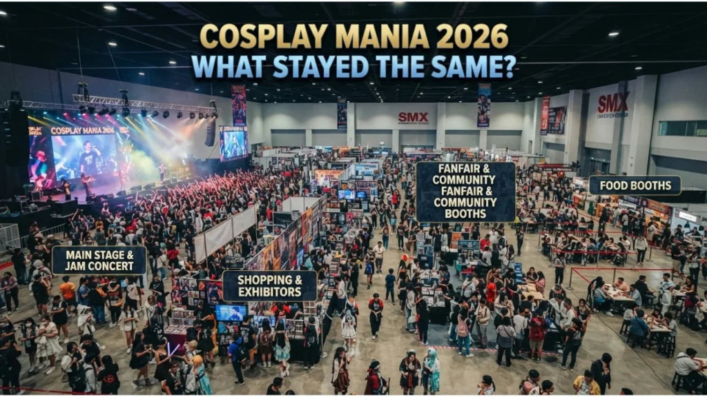 What Stayed the Same: Cosplay Mania's Core Program