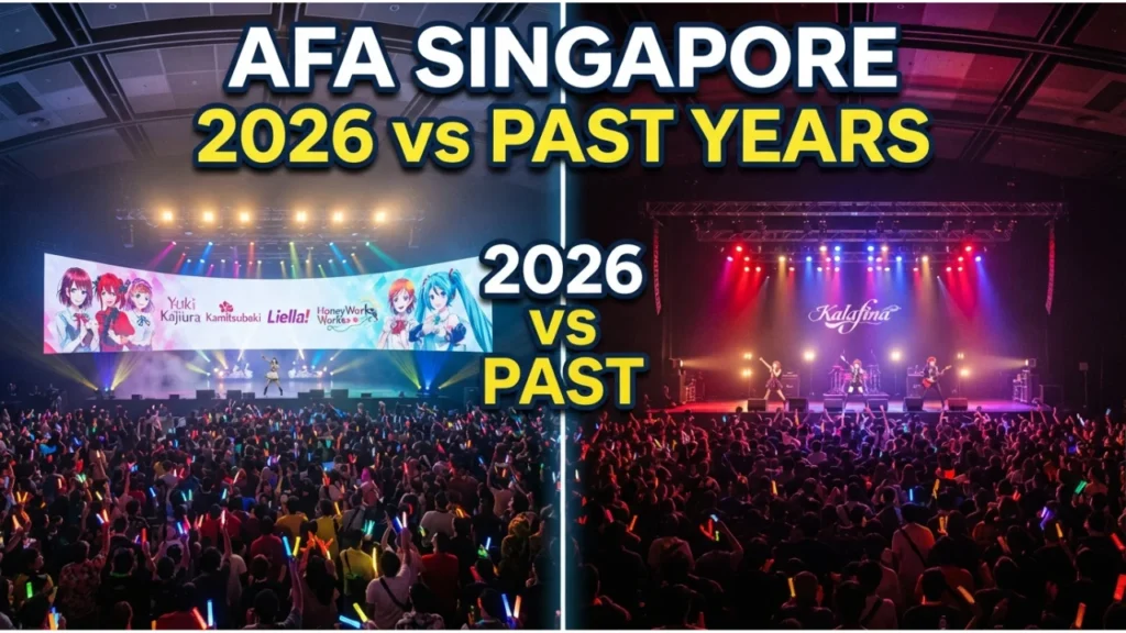 AFA Singapore 2026 Concert vs Past Years