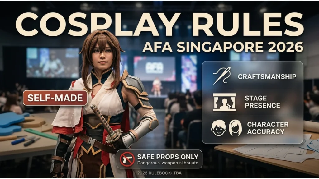AFA Singapore 2026 Cosplay Competition Rules