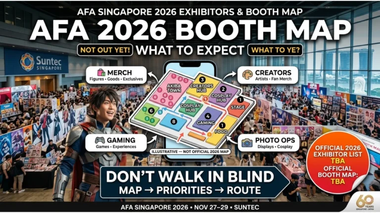 AFA Singapore 2026 Exhibitors & Booth Map What to Expect & What Not to Miss