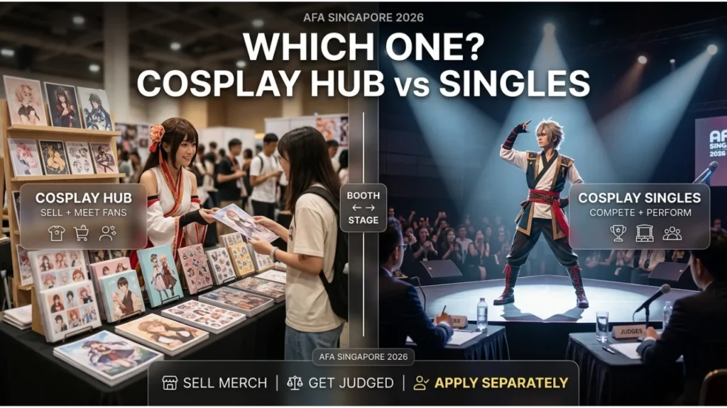 AFA Singapore Cosplay Hub vs Cosplay Singles Competition