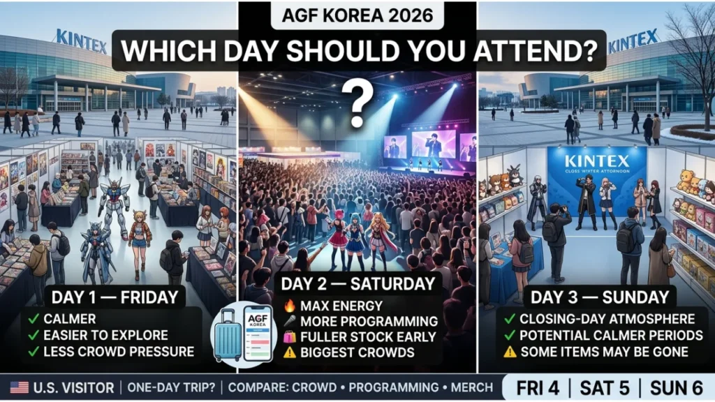 AGF Korea Day 2 vs. Day 1 and Day 3 Which Day Should You Attend