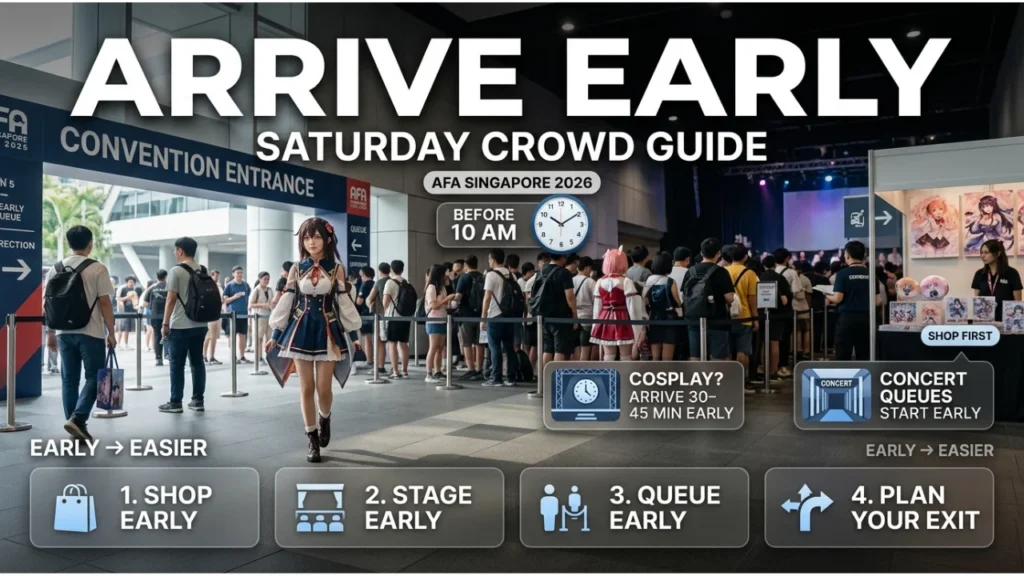Beating the Crowds at AFA Singapore 2026 on Saturday