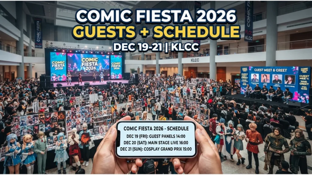 Comic Fiesta 2026 Guests & Schedule