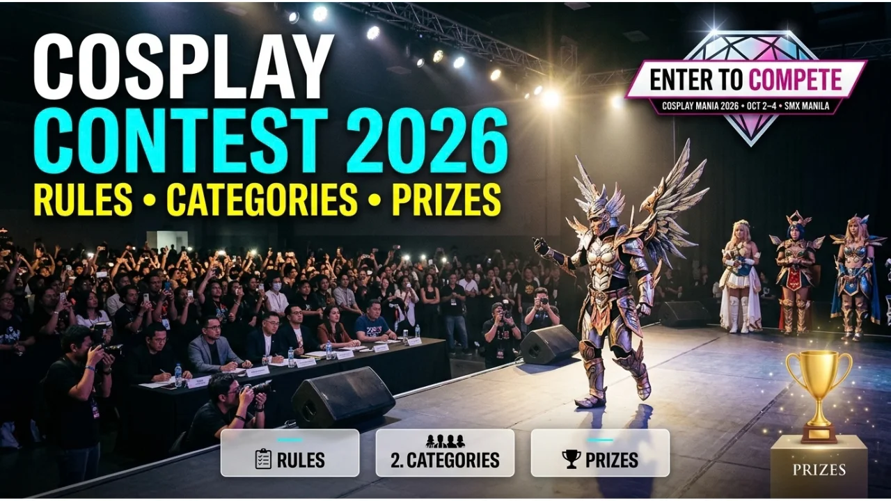 Cosplay Mania 2026 Cosplay Contest Rules, Categories & Prizes