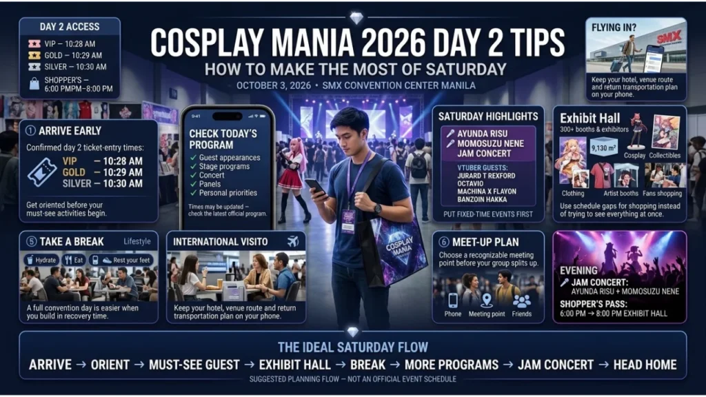 Cosplay Mania 2026 Day 2 Tips How to Make the Most of It