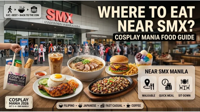 Cosplay Mania 2026 Food Guide Best Restaurants & Dining Near SMX Manila