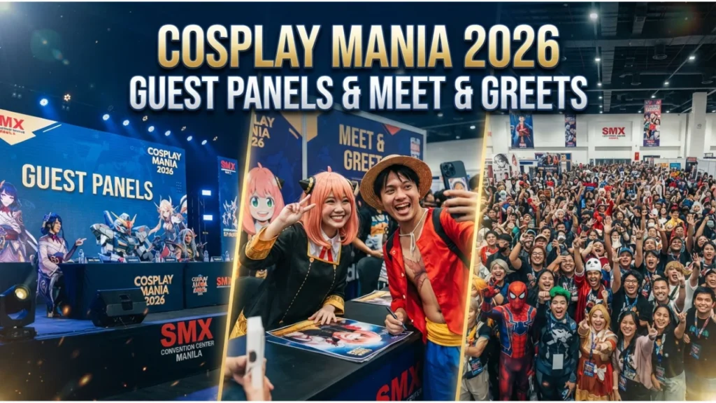 Cosplay Mania 2026 Guest Panels & Meet-and-Greets