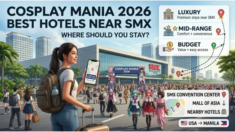 Cosplay Mania 2026 Hotels Best Places to Stay Near SMX Convention Center