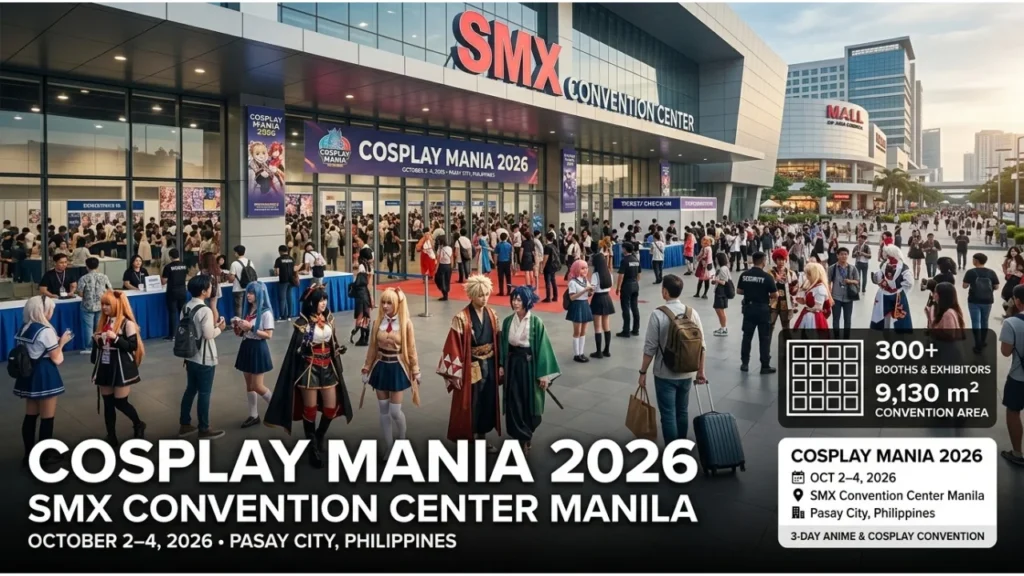 Cosplay Mania 2026 at SMX Convention Center Manila