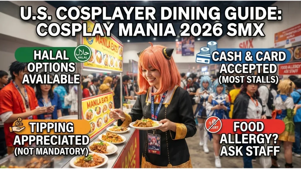 Dining Tips for U.S. Cosplayers Attending Cosplay Mania 2026