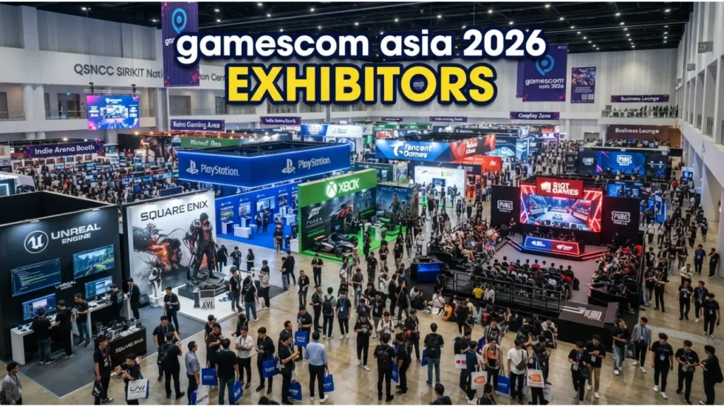 Exhibitors at gamescom asia 2026