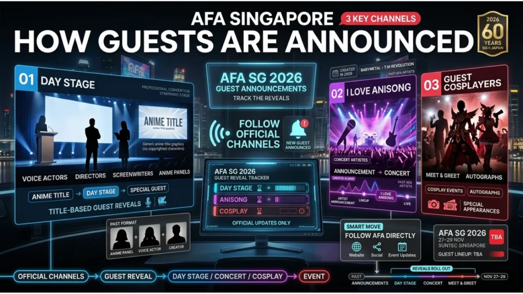 How AFA Singapore Announces Guests
