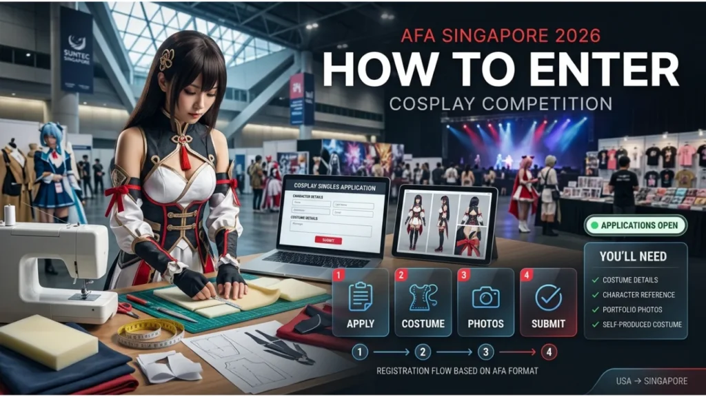 How to Register for the AFA Singapore 2026 Cosplay Competition
