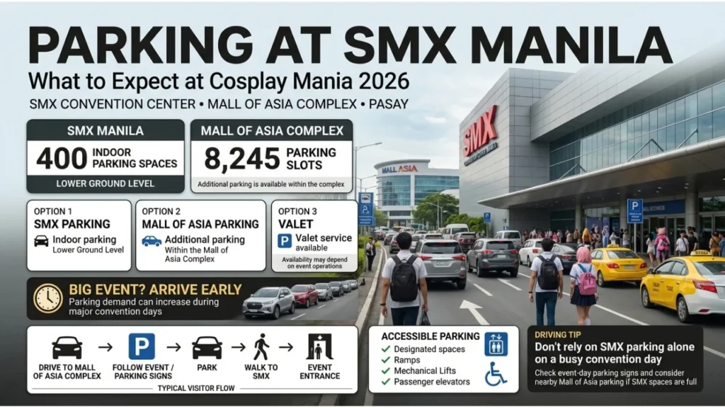 Parking at SMX Convention Center What to Expect