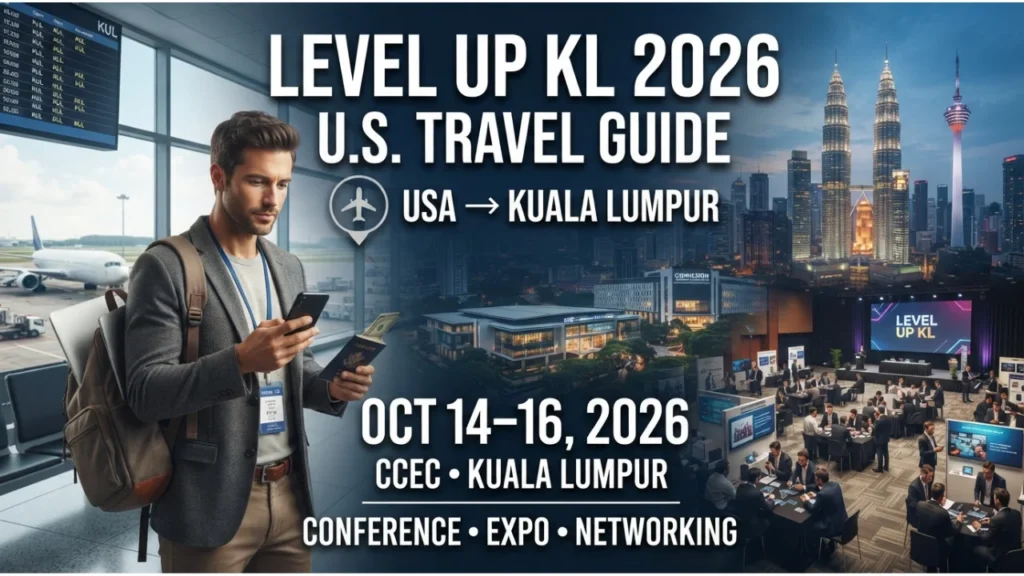 Planning Your Trip to LEVEL UP KL 2026 from the US