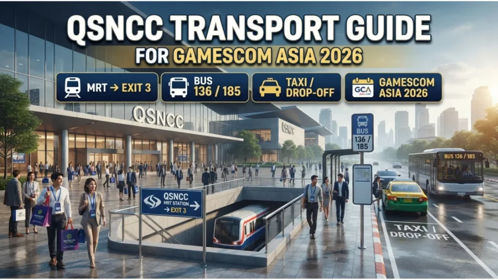 QSNCC Transport Guide MRT, BTS, Bus & Taxi