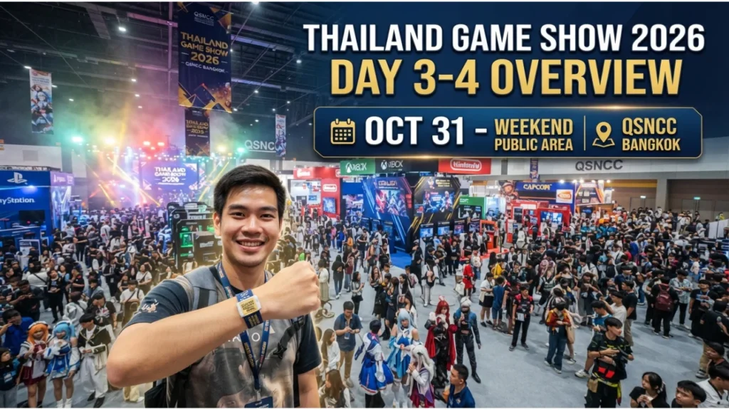 Thailand Game Show 2026 Day 3–4 Overview