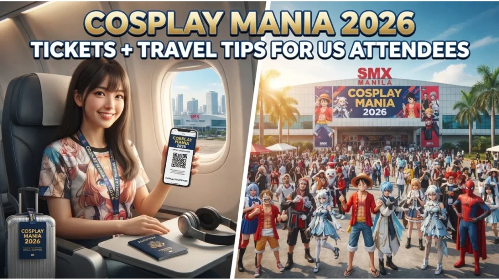 Tickets & Travel Tips for Cosplay Mania 2026 (For US Attendees)