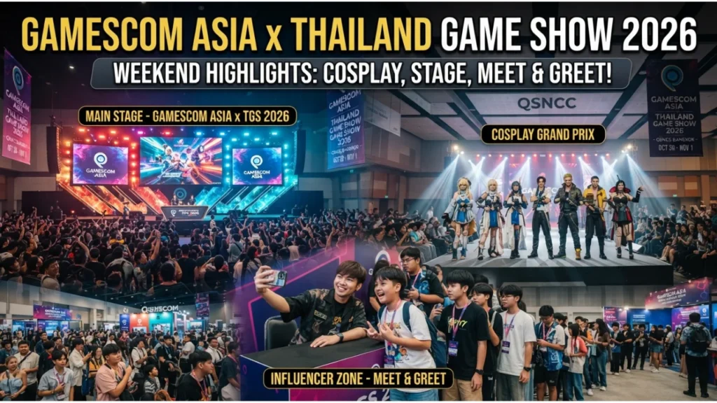 Weekend Stage, Cosplay & Fan Activities