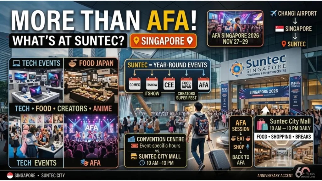 What Else Happens at Suntec Singapore Besides AFA