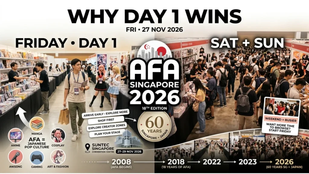 What Is AFA Singapore 2026 & Why Day 1 Is the Best Day to Attend