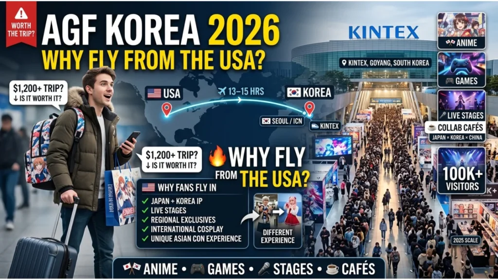 What Is AGF Korea 2026 — And Why Americans Are Booking It