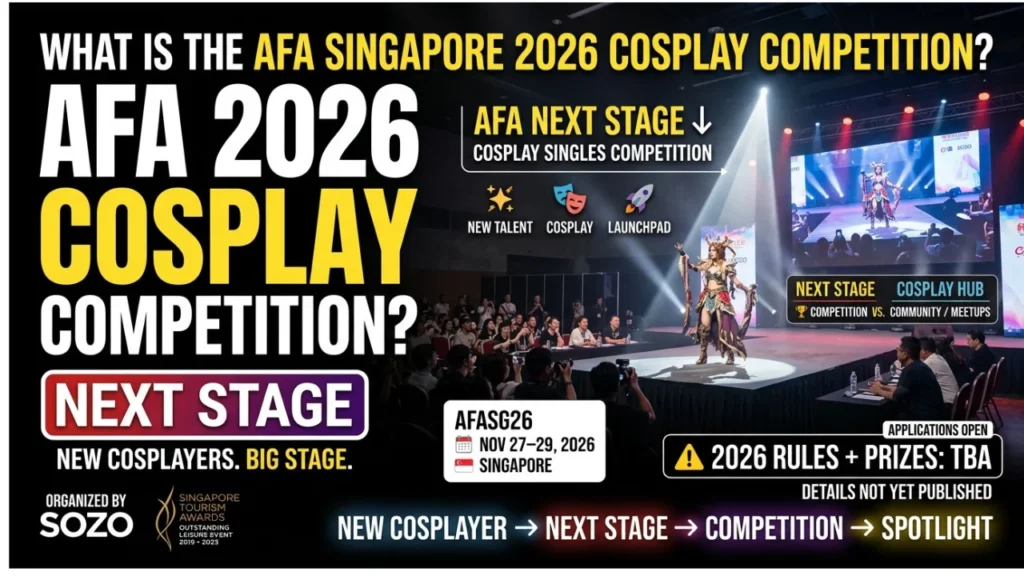 What Is the AFA Singapore 2026 Cosplay Competition