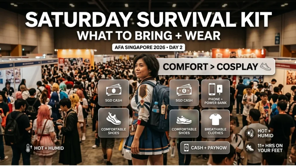 What to Bring and Wear for AFA Singapore 2026 Day 2