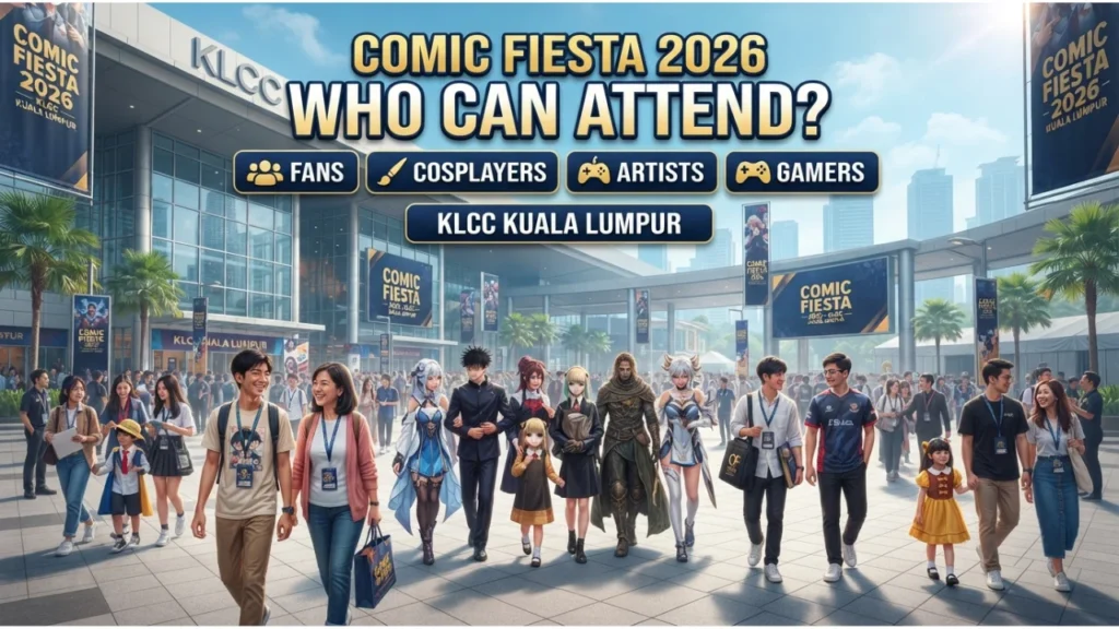 Who Can Attend Comic Fiesta 2026