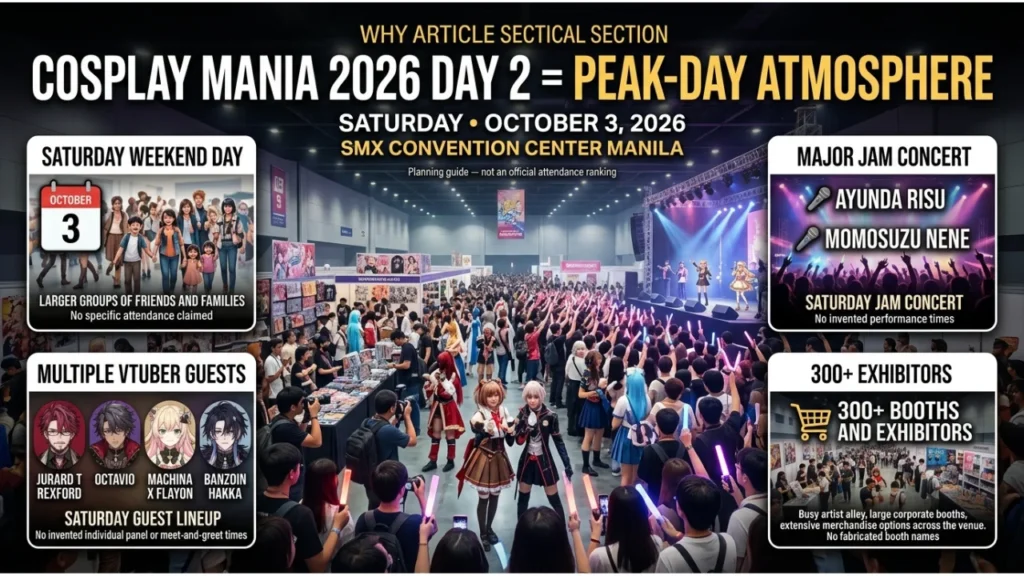 Why Cosplay Mania 2026 Day 2 Is the Peak Day