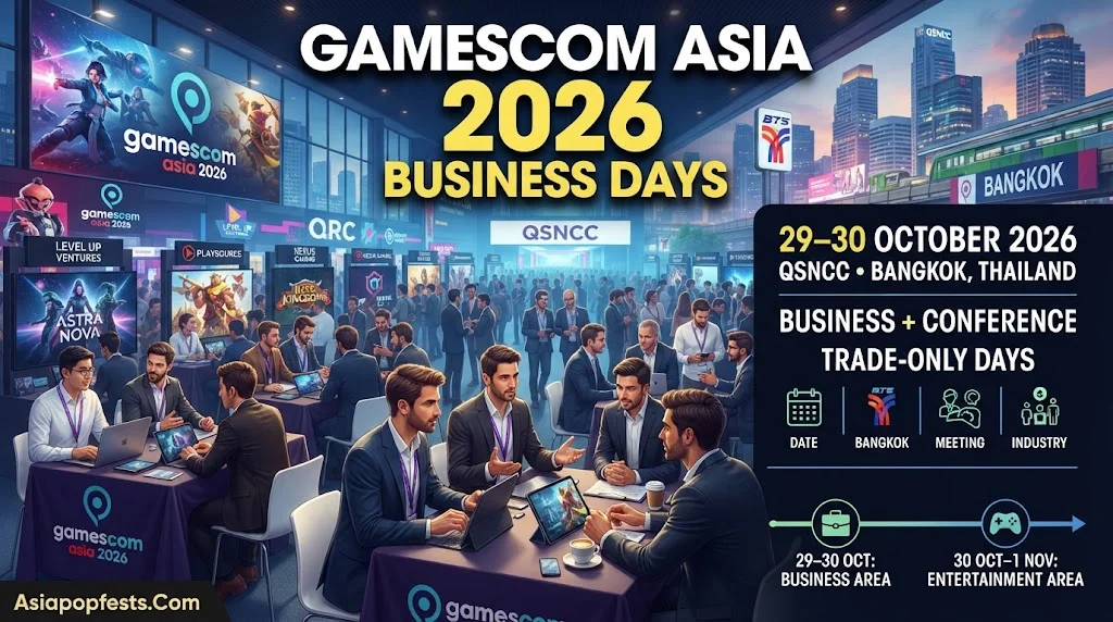 gamescom Asia 2026 Day 1–2 (Business Days): What to Expect