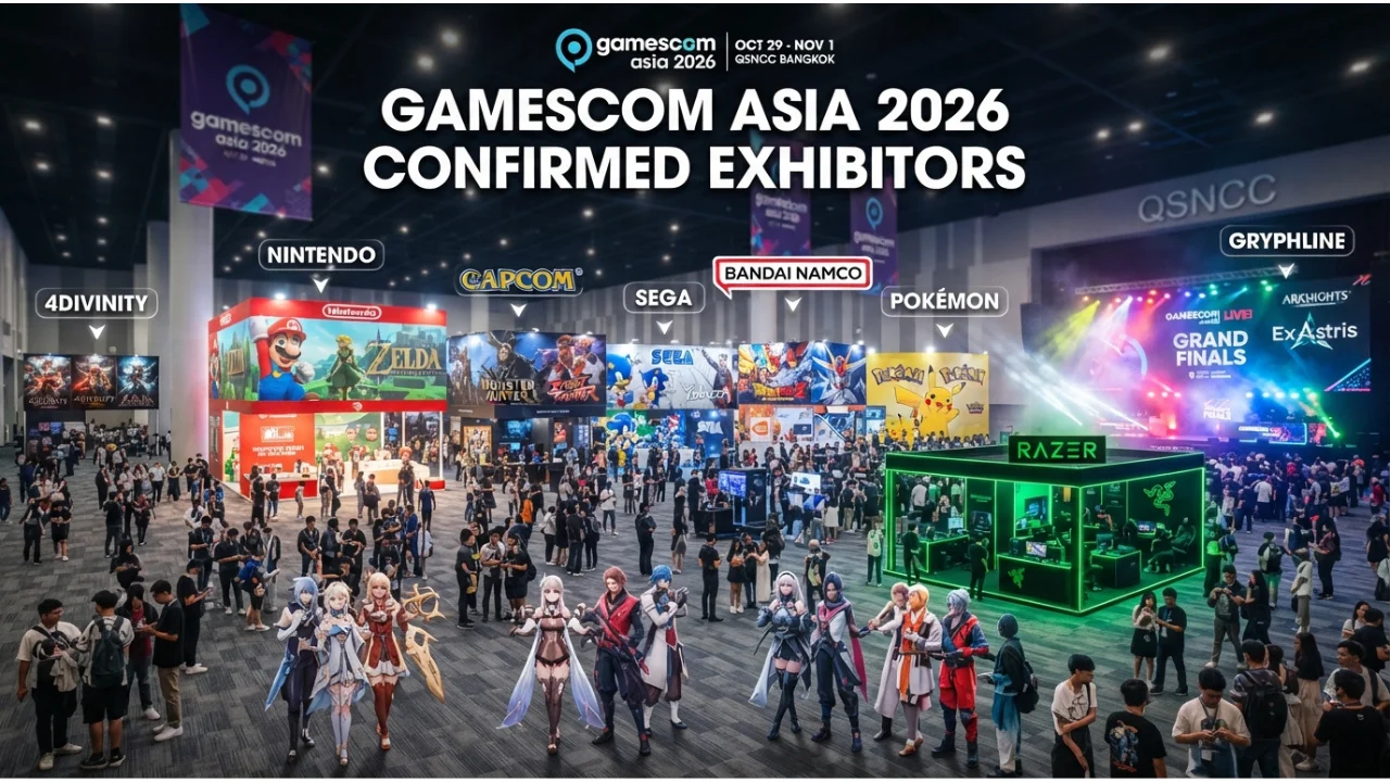 gamescom Asia 2026 Exhibitors Which Studios Are Confirmed
