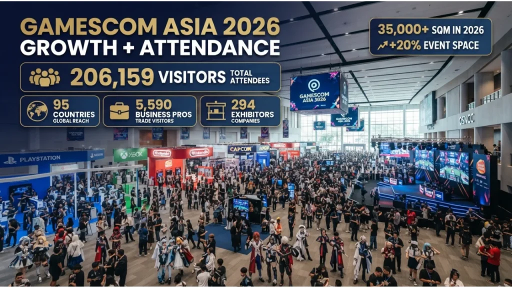gamescom Asia 2026 Growth and Attendance Numbers