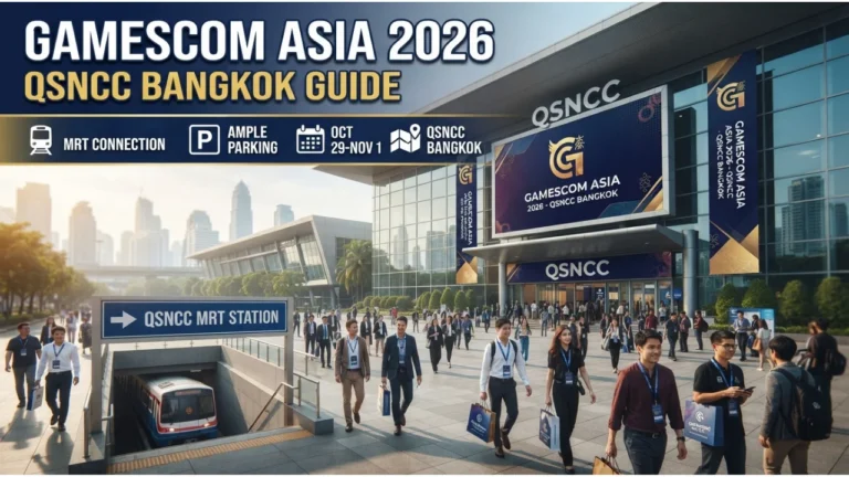 gamescom Asia 2026 QSNCC Guide Venue Map, Transport & Parking