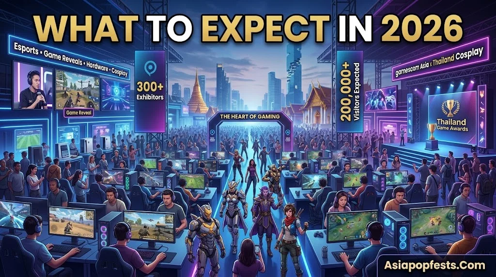gamescom Asia x Thailand Game Show Tickets: What You Need to Know