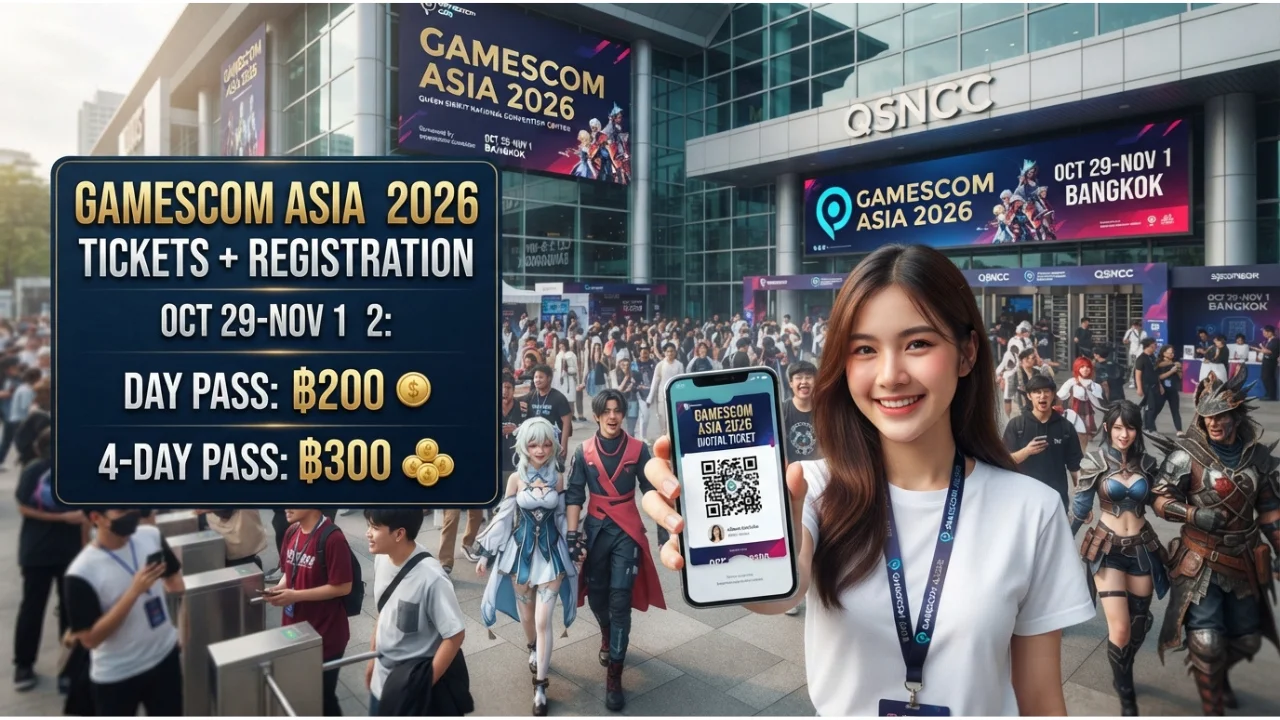 gamescom asia 2026 Tickets Price & How to Register