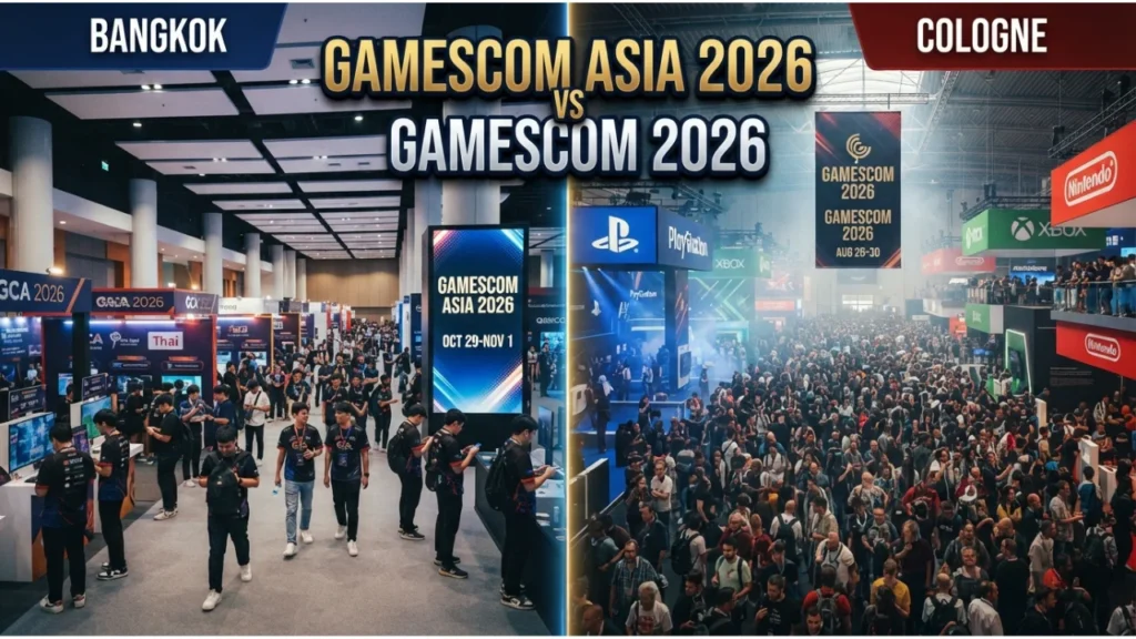 gamescom Asia 2026 vs gamescom 2026: What's the Difference
