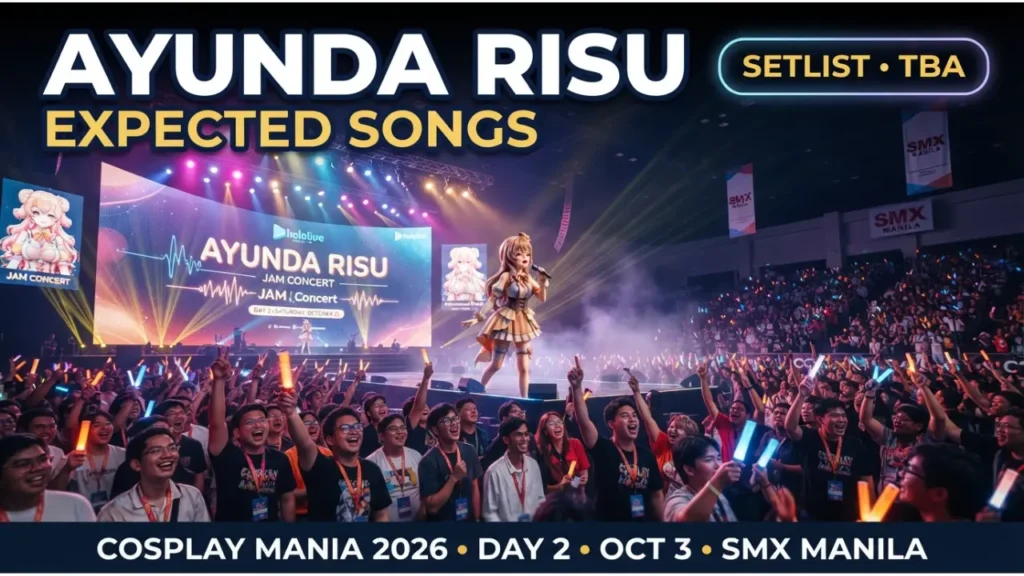 Ayunda Risu Songs Expected at Cosplay Mania 2026