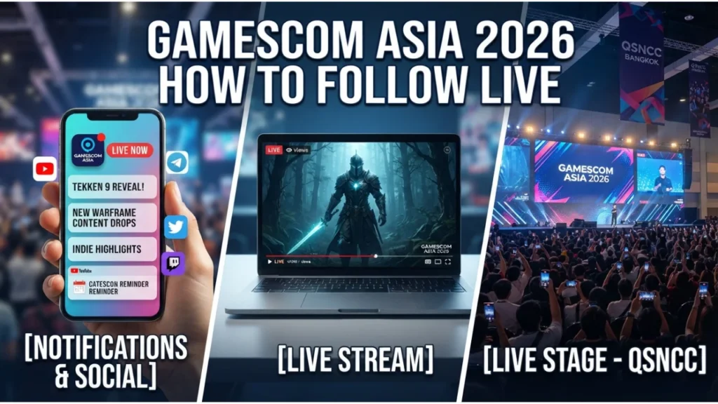 How to Follow gamescom Asia 2026 Announcements Live