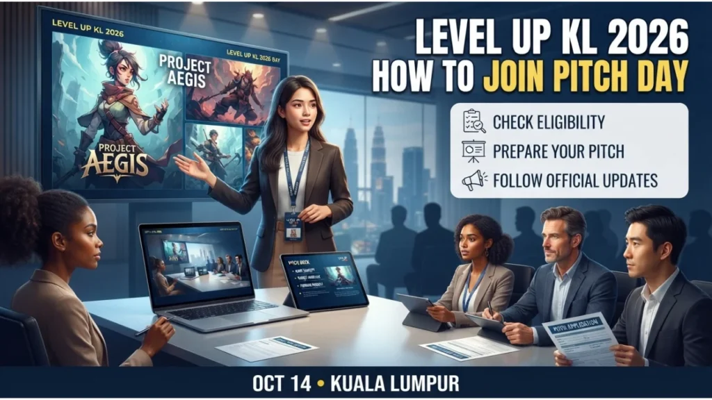 How to Join LEVEL UP KL 2026 Pitch Day